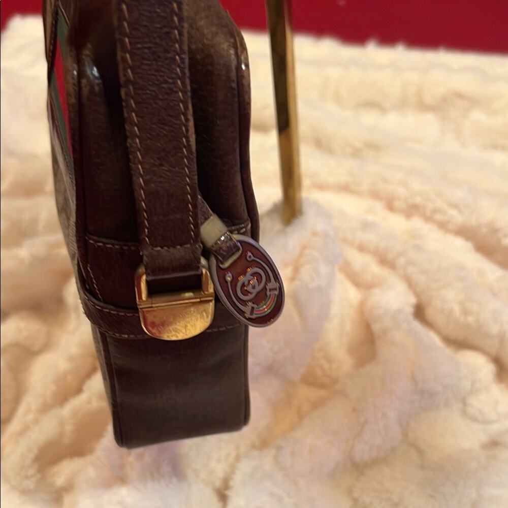 Gucci Monogram Crossbody Bag - Brown - Picture 2 of 7